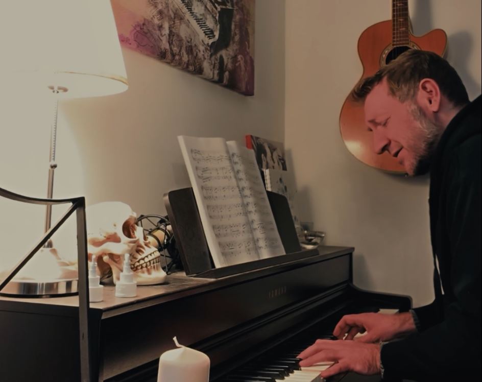 Song entsteht im Studio